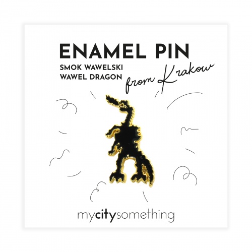 KRK Pin emaliowany Smok...