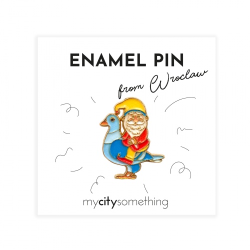 WRO Pin emaliowany Krasnal...