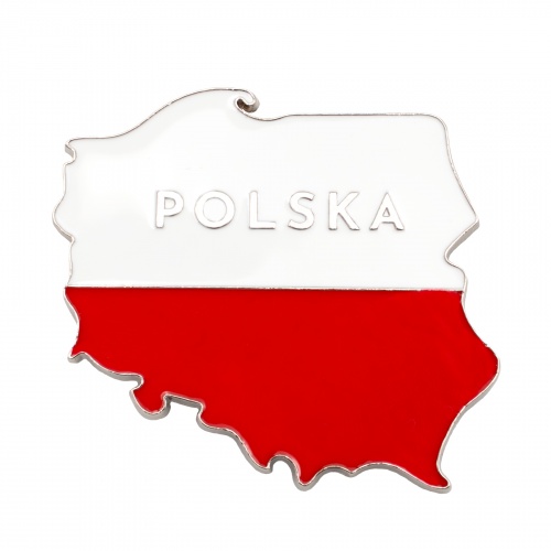 POL Magnes emaliowany Mapa...