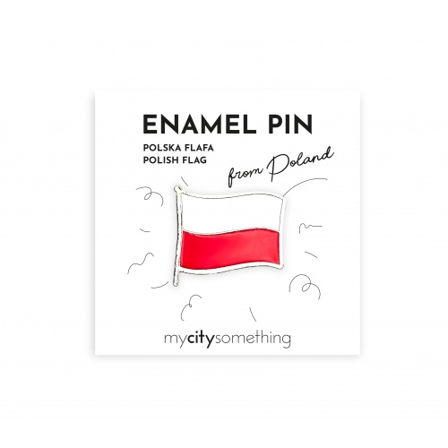 PL Pin emaliowany Flaga Polski