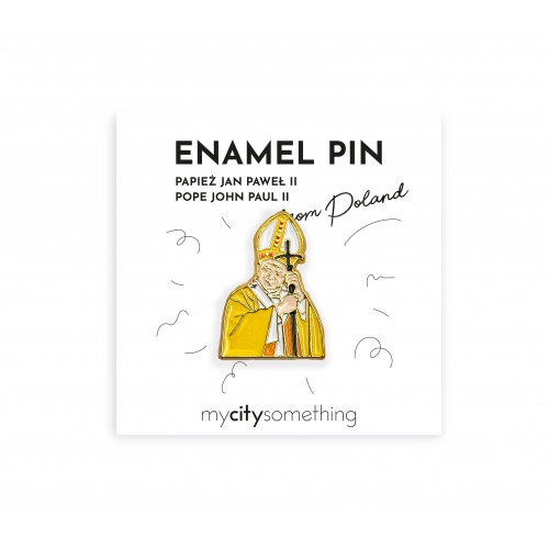 PL Pin emaliowany Jan Paweł II