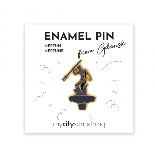 GDA Pin emaliowany Neptun