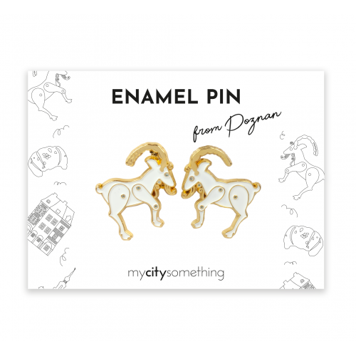 POZ Pin emaliowany Koziołki