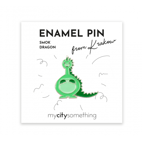 KRK Pin emaliowany smok