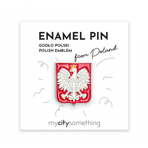 PL Pin emaliowany Godło Polski
