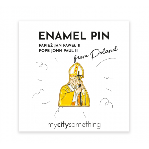 PL Pin emaliowany Jan Paweł II