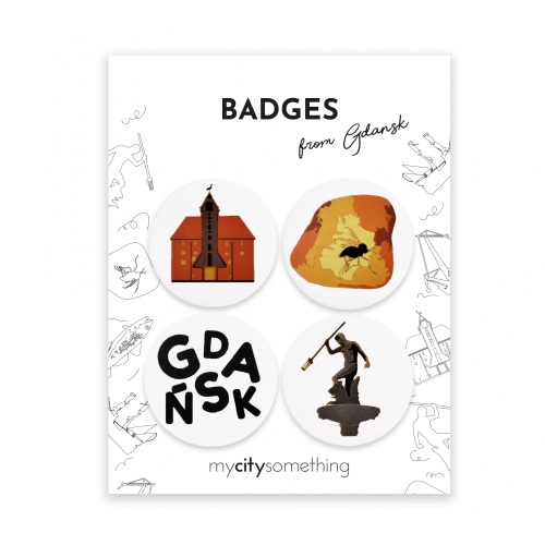 GDA Przypinki Bajkowe Set 4...