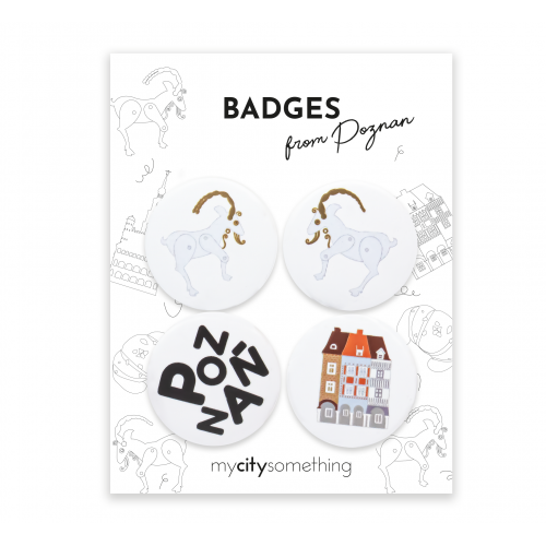 POZ Przypinki Bajkowe Set 4...