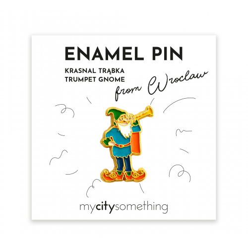 WRO Pin emaliowany Krasnal...