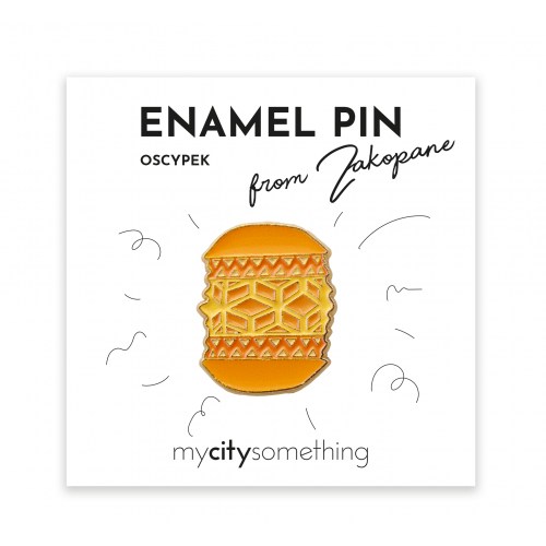 ZAK Pin emaliowany Oscypek...
