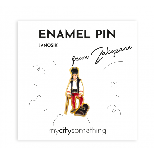 ZAK Pin emaliowany Janosik