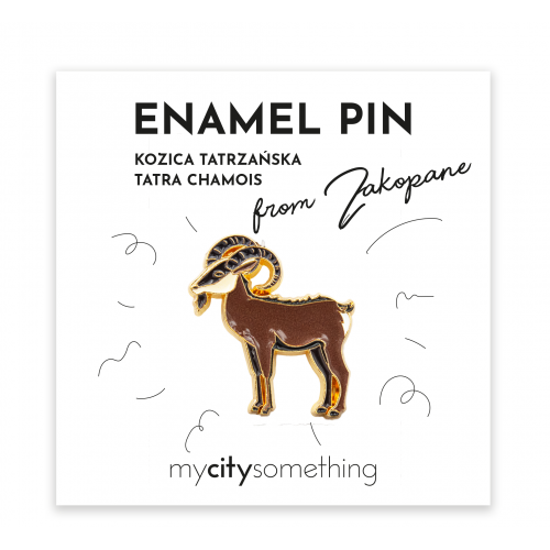 ZAK Pin emaliowany Kozica...