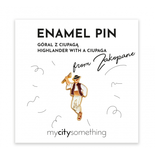 ZAK Pin emaliowany Góral z...