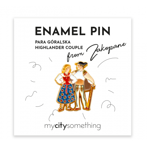 ZAK Pin emaliowany Para...